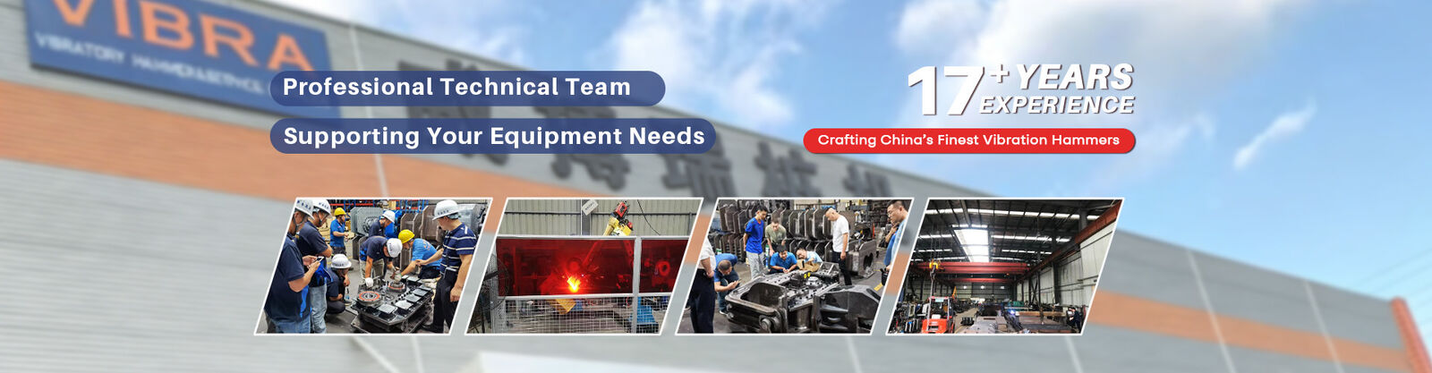 excavadora montado pile driver