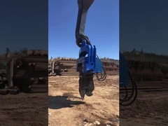 Conducción hidráulica de pilas para excavadoras