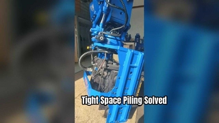 Pantalla del martinete con empuñadura lateral