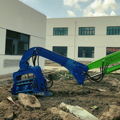 30T Hydraulic Sheet Pile Driver | 3500 RPM Vibration System | Specialized for Photovoltaic Applications