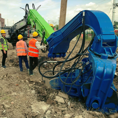 High-Efficiency Pile Hammer for 12m Steel Piles: Specialized Solar Pile Driver