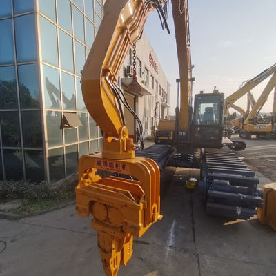 High-Efficiency Pile Hammer for 12m Steel Piles: Specialized Solar Pile Driver