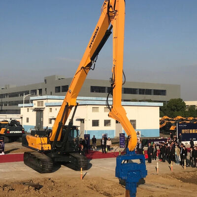 Hydraulic Sheet Pile Hammer Driver - Excavator-Mounted & High-Efficiency For Construction