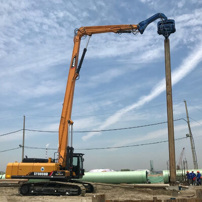 Quick Speed Hydraulic Pile Driver - High Accuracy Vibratory Hammer & Low Noise