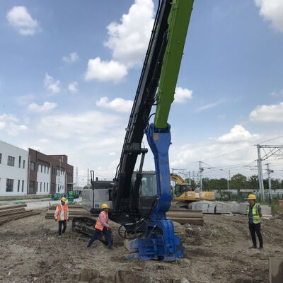 Quick Speed Hydraulic Pile Driver - High Accuracy Vibratory Hammer & Low Noise