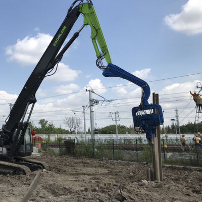 Versatile Pile Driver | Combines Quick-Conversion Design with Precision Installation Capability