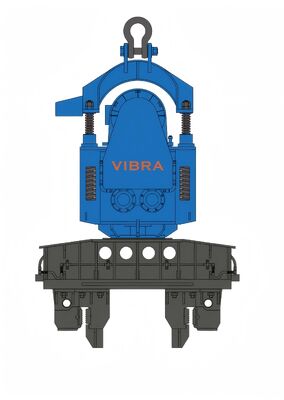 DZ90A Pile Driver – 570 KN Exciting Force + Wireless Remote Control For Reliable Driving/Extraction