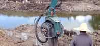 8 Meter Hard Soil Drive Pile Vibro Hammer With 172KN Centrifugal Force
