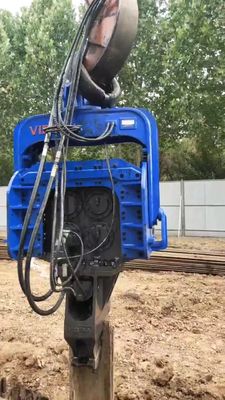 FV-500 Martillo de pilotes excéntrico cuádruple | 759 kN de fuerza | Excavadora de 48-52 toneladas