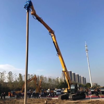 10M Vibratory Pile Driver | House Foundation Specialist | Plastic Sheet Pile Compatible | Minimal Site Disturbance