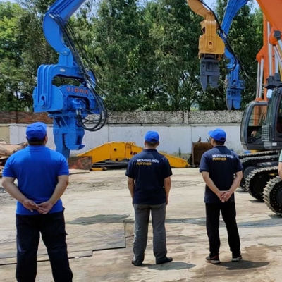 Customized Vibratory Pile Hammer Driver – Excavator Attachment & High Efficiency