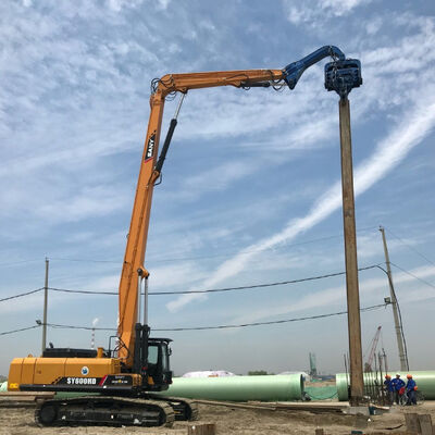 High Accuracy Hydraulic Pile Driver - Coastal Construction For H Beam