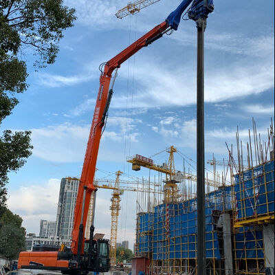 High Accuracy Hydraulic Pile Driver - Coastal Construction For H Beam