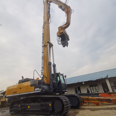 hundimiento de la vibración de Mounted Pile Driver 3300rpm del excavador del 18M