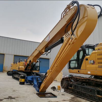 Conductor de pila de alta velocidad. 3300 rpm y 18m de conducción de pila profunda para proyectos de autopistas y puentes.