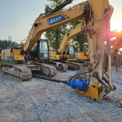 Taladro de tierra de barrena montado en excavadora 20000 MAX 7 metros