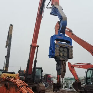 Martillo de impacto hidráulico: alta fuerza de penetración y versatilidad de excavadoras de 33 a 40 toneladas