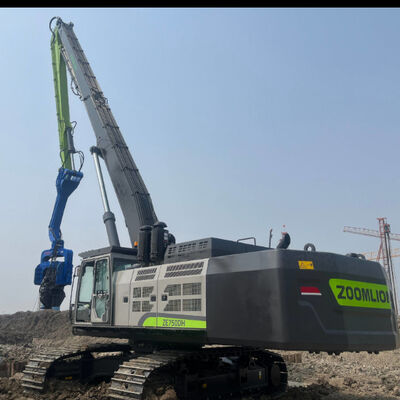 Martillo de prensa hidráulica: fuerza de tracción máxima de 2000 kN y conducción de pilotes de alta eficiencia