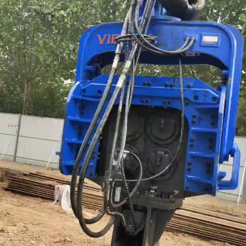 Four Eccentric High-Driving-Force Pile Driver – Ideal for 48-52 Tons Piling Projects