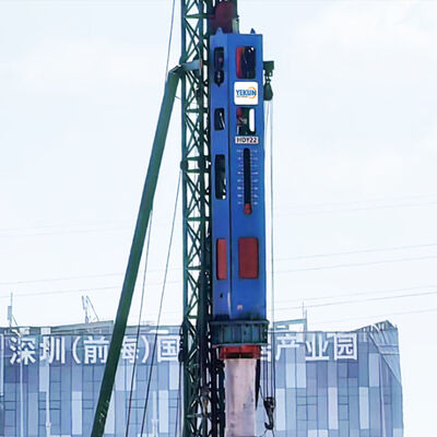 Martillo de impacto para pilotes HDY22 | Energía de alto impacto y durabilidad robusta