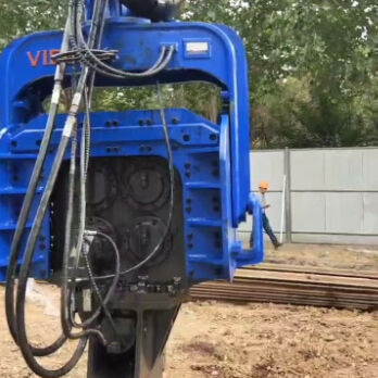 Versátil martinete montado en excavadora: profundidad máxima de 24 m y compatibilidad universal