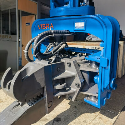 Martillo vibratorio de 360 ​​grados: martillo vibratorio de 12 m para excavadoras de 23 a 27 toneladas: aplicación versátil y combinación perfecta con la excavadora