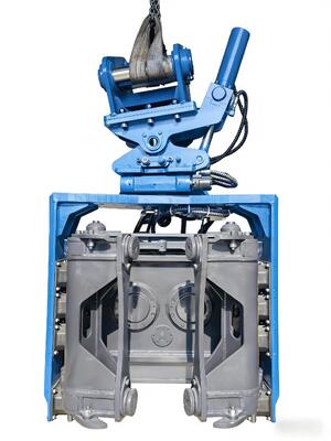 Martillo vibratorio hidráulico del conductor de pila lateral SV-400 656kN para excavadoras