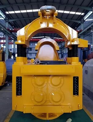 El conductor de pilas eléctricas de trabajo pesado DZ120A Operar con bajo ruido y control remoto inalámbrico para tuberías de acero y pilas de hormigón