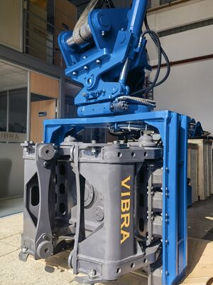 SV-400 de alta calidad de los exportadores conductor de pila de agarre lateral con estructura compacta para espacios confinados